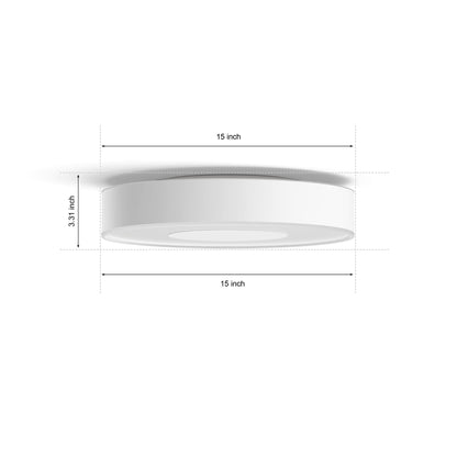 Infuse M Hue Ceiling lamp Black NAM