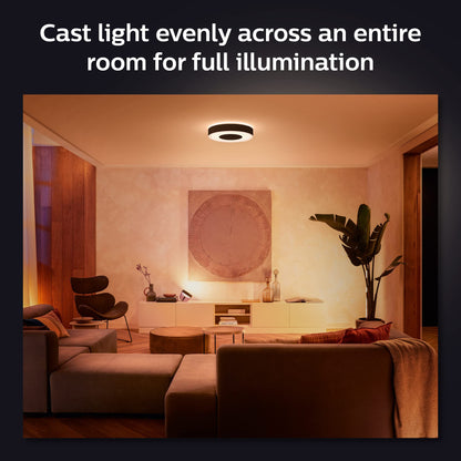 Infuse M Hue Ceiling lamp Black NAM