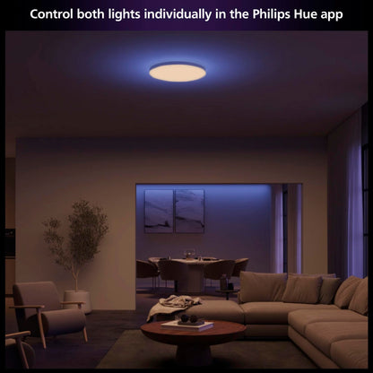 Philips Hue 4" retrofit recessed color-changing lighting 6-pack, app controlled