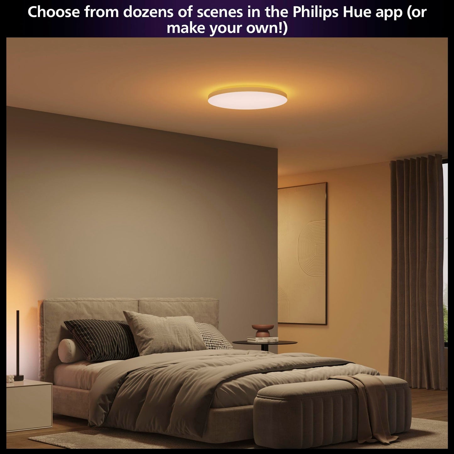 Philips Hue 4" retrofit recessed color-changing lighting 6-pack, app controlled