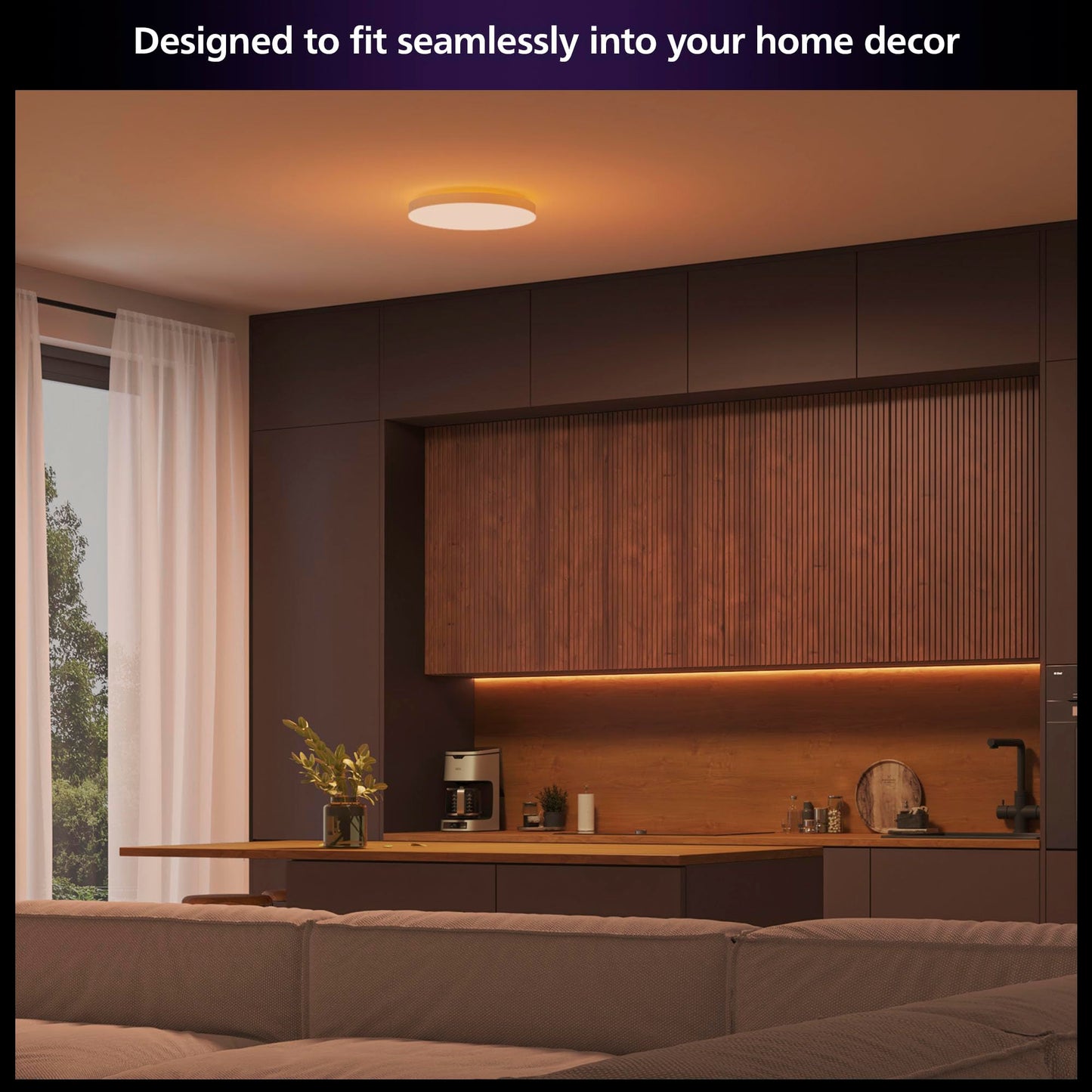 Philips Hue 4" retrofit recessed color-changing lighting 6-pack, app controlled